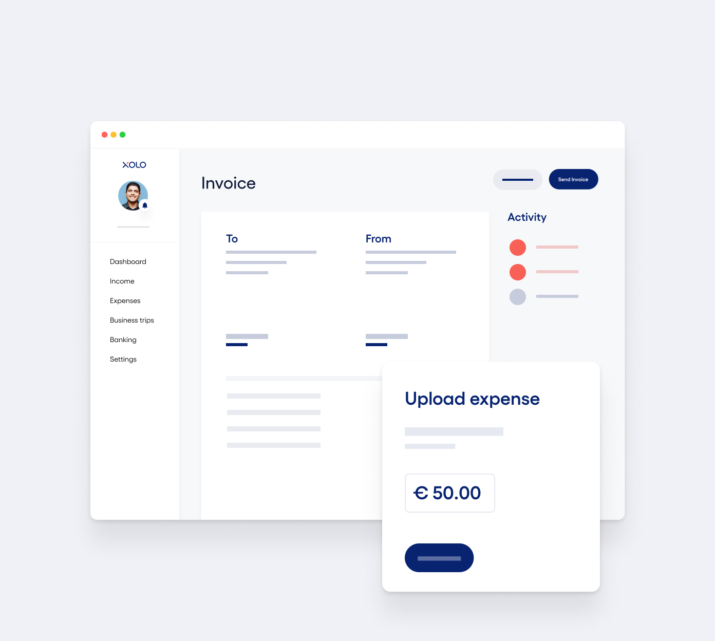 invoice page