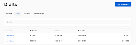Borderless invoicing
